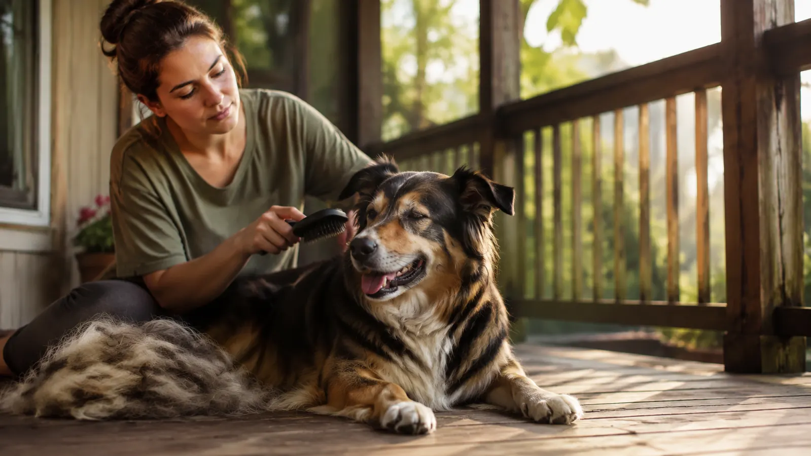 How to Reduce Dog Shedding With a Deshedding Rake (The Right Way)