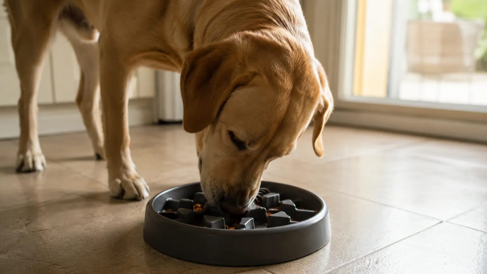How to Stop Your Dog Gulping Food (A Slow Feeder, Done Right)